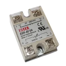 SSR-40va Résistance variable pour le contrôle de phase AC, relais à état solide ajustable