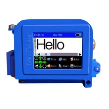 Tragbarer thermischer Mini-Handheld-Tintenstrahldrucker für Haltbarkeitsdatumscodierung, QR-Code, Barcode, Logo-Tintenstrahldruck