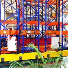 Depo Otomatik Mobil Raf Sistemi Otomatik Depolama ve Geri Alma Sistemi