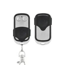 Control Remoto Inalámbrico RF de Dos Botones 433MHz Código de Aprendizaje 50m