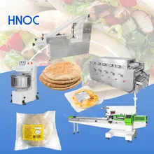 Máquina de hacer pan chapati roti shawarma congelado totalmente automática