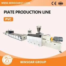 PVC umweltfreundliche Kunststoffmaschine/PVC-Plattenherstellungsmaschine