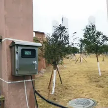 El nivel de agua al aire libre Caja de control de la bomba para el sistema eléctrico de control