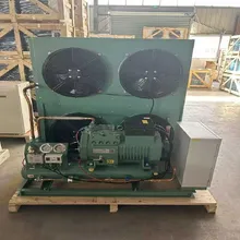 Unidade de Refrigeração com Parafuso Rack Compressor Paralelo Equipamento Industrial de Armazenamento Frio à Venda