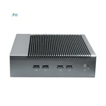 Игра настройки Senke или промышленный Мини Бокс ПК I3 Мини Бокс ПК с встроенным безвентиляторным охлаждением, много LAN Мини Бокс ПК