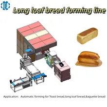Toastbrot-Backmaschinen-Produktionslinie Formmaschine