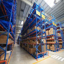 رفوف بالات من نوع شعاع مع سطح مجلفن مناسب للبيئة الرطبة رفوف تخزين ثقيلة لل warehouses رف معدني