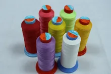 Geri Dönüştürülmüş Polyester Nakış İpliği İyi Renk Haslığı