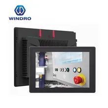Панельный ПК Windro Rugged Industrial IP65 Водонепроницаемый бесшумный встроенный сенсорный ПК Android Windows Linux Многоразмерный промышленный компьютер для ЧПУ