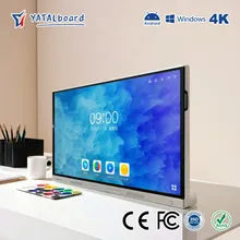 Originele Fabriek 65 Inch Interactief Touchscreen Vlak Paneel Display Android Systeem Originele Fabriek 65 Inch Interactief Touchscreen Vlak Paneel Display Android Systeem