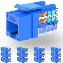 CAT6 UTP RJ45 Alet Gerektirmeyen Keystone Jack Çoklu Medya Dağıtım Kutusu RoHS OEM