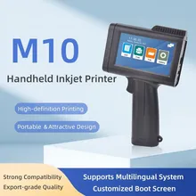 Tragbarer Handheld Tij Inkjet-Drucker für QR-Code, Barcode, Datums- und Chargencodierung