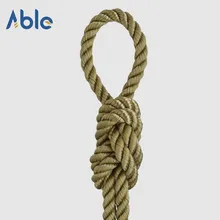 3 Strand/4 Corda in poliestere beige/tan per percorsi di corda colore sabbia