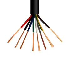 Stabile Leistung Elektrische Rvv Litze Kupferkern PVC-isolierte Elektroleitung für Automatisierungssystemverkabelung