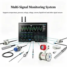 Registratore di dati per monitoraggio remoto, sistema di acquisizione dati wireless