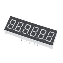 Pantalla LED numérica de segmento personalizada 7 Pantalla LED numérica de segmento personalizada 7
