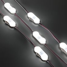 12V Modulo LED IP67 Impermeabile 2LEDs Iniezione 1.2W Luce del Modulo LED per Retroilluminazione di Insegne a Scatola