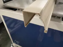Automatische PVC-Kabelkanalrohr-Extrusionsmaschine Linie Kunststoff PVC Regenrinnenprofil-Herstellungsmaschine