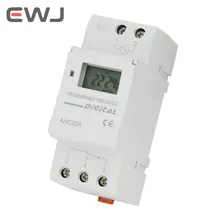 Mini Mikro Bilgisayar Zaman Kontrol Anahtarı Ray Tipi Elektronik Zamanlayıcı Anahtar Güç Dağıtım Ekipmanı