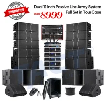 Sistema de Array Lineal Pasivo de Precio de Promoción Tact de 12 Pulgadas