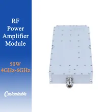 4-6GHz 50W Modulo PA compatto con compensazione della temperatura per sistema di comunicazione wireless