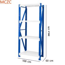 Étagère en métal à empiler, étagère à rayonnage, livraison rapide, étagère de capacité moyenne pour utilisation dans une salle de stockage