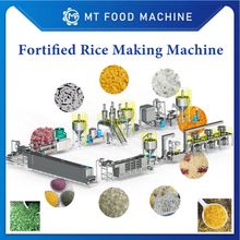 Máquina para hacer arroz fortificado Máquina de arroz artificial
