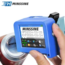Printer Kode Layar Sentuh untuk Kecepatan Cetak Cepat 50 M/Min Mesin Kode