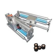 Hz100 Máquina de Impressão com Roda de Tinta Máquina Codificadora de Tinta Quente Máquina de Codificação Automática para Impressão Limpa de Número de Lote