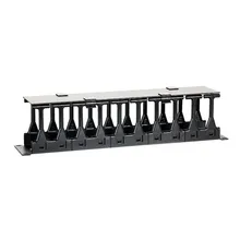Netzwerkkabel 19inch 2u Rackmontage-Server-Rack-Zubehör Hochdichte Kabelmanager