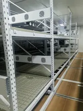 Agg Hidroponik Yetiştirme Sistemi 1000kg Günlük Çıktı Fodder Filiz Kabı Tarım Fodder Sistemi