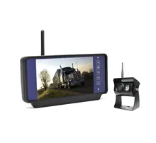 7inch Hệ thống camera lùi không dây cho xe với màn hình LCD