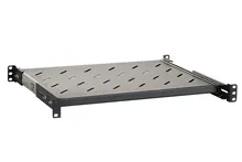 Armário de Rede para Montagem em Rack com Prateleira Deslizante 650mm Profundidade