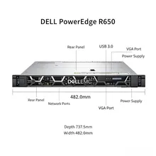 高性能のDELL Poweredge R650 ラックサーバー データベース用
