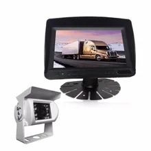 7-Inch แรงดันไฟฟ้าที่ทำงาน DC11-32V ระบบความปลอดภัยในการถอยรถยนต์สำหรับระบบมองหลัง 7-Inch แรงดันไฟฟ้าที่ทำงาน DC11-32V ระบบความปลอดภัยในการถอยรถยนต์สำหรับระบบมองหลัง