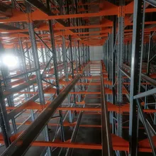 Estantes de Armazenagem de Paletes Robustos com Sistema Automático e Alta Capacidade de Carga
