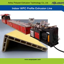 UPVC窓ドアフレームプロファイル押出ラインPVC壁パネル天井生産機械ライン