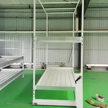 Hareketli Dikey Büyüme Rafı İç Mekan Tarımı Tıbbi Bitki Yetiştirme Rafı