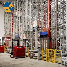 Recubrimiento electrostático, estanterías industriales, almacenamiento automatizado, sistema de almacenamiento y recuperación automática