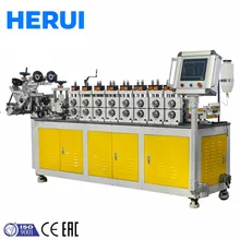 Máquina de Formação de Anel de Fechamento Automático com Controle PLC e Sistema de Eliminação de Rebarbas