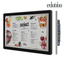 Kds215 Edobbo 21.5 Pantalla Táctil Kds Windows Android PC POS Montable en Pared Sistema de Exhibición de Cocina Sistema de Exhibición de Cocina
