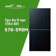Sistema de Energía Solar Módulo PV Tipo N 580W para Sistema de Energía Solar