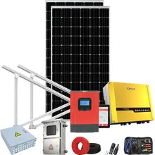 Modulo pannello solare nero sistema batterie sistema solare