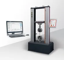 Machine d'essai de résistance des métaux à contrôle micro-ordinateur de table