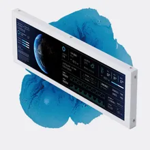 8.8-Inch 울트라 와이드 IPS 디지털 사이니지 비디오 모니터 모듈 With1920X480 TFT LCD 자동차 대시보드, PC 시스템 텔레메트리 및 라즈베리 파이 보조 디스플레이