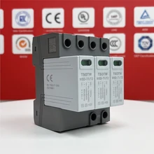 4p 385V AC T1/T2 Überspannungsschutzgerät Modulares Austauschbares Element Blitzüberspannungsschutz SPD