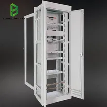 Miglior qualità rete struttura modulare armadio server scatola di distribuzione telaio ottico vetro temperato