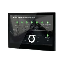 10 Painel de Controle do Sistema de Casa Inteligente Android com Tela Touch