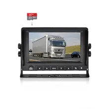 HD 7-Inch IPS Auto Monitor Rückansicht Rückwärts Backup Kamera System für Schulbus