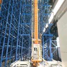 Sistema di stoccaggio rack automatizzato per magazzini intelligenti uso industriale